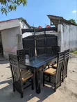Dining Table with 6 Chairs - 3