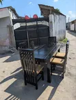 Dining Table with 6 Chairs - 4