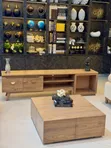 Luxury TV Showcase and Modern Coffee Table - 1