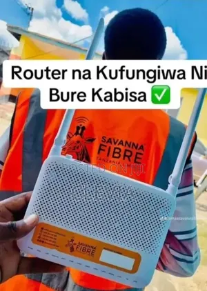 Router ya Savanna Fiber Internet