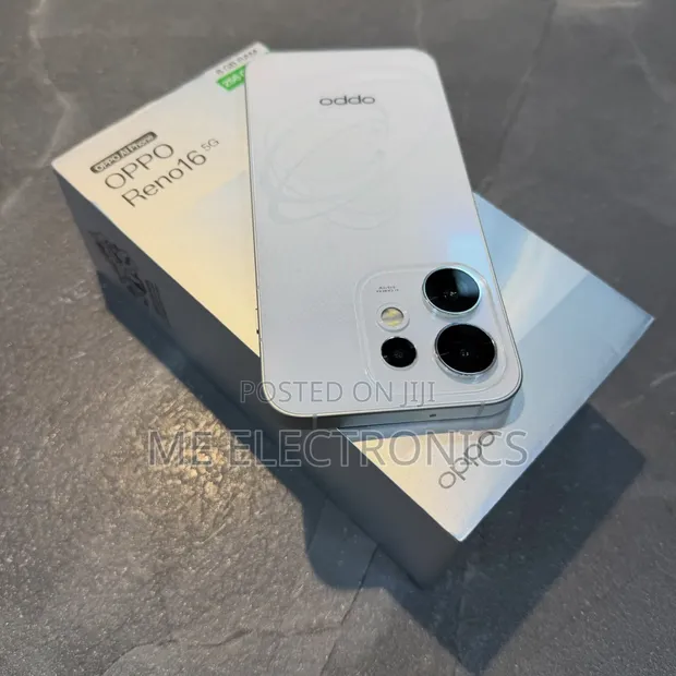 Oppo Reno16 256GB Mpya Nyeupe - 1
