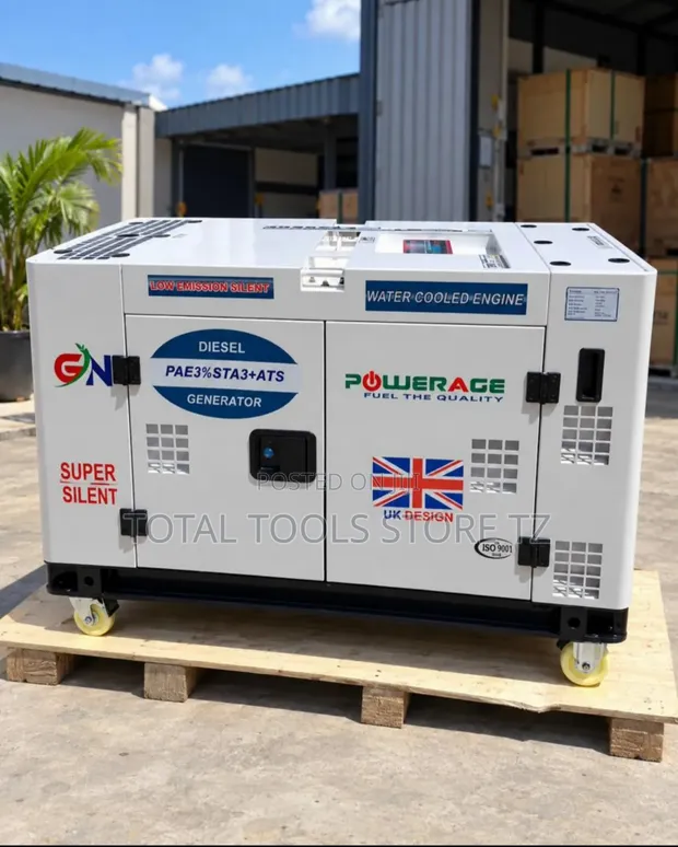 Powerage Generator Kimya cha Dizeli 15kVA chenye ATS - 1