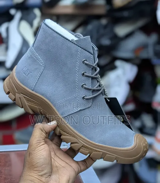 Men's Caterpillar Leather Boots - Sizes 40-45 - 1