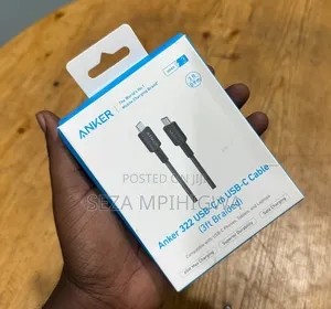 Anker 322 USB-C to USB-C Cable (3 Ft, Braided)
