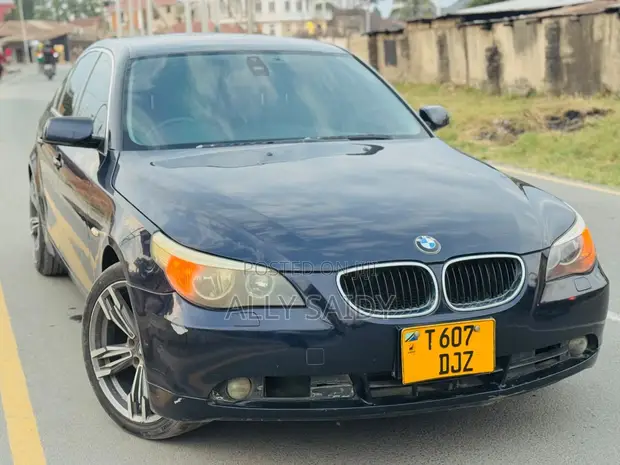 BMW 5 Series 2005 Bluu - 1