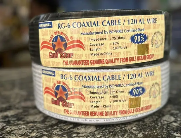 Gulf Star RG-6 Coaxial Cable Roll (120 AL Wire) - 1