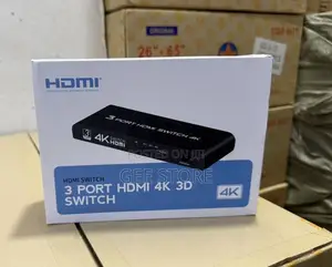 3-Port HDMI Switch 4K 3D