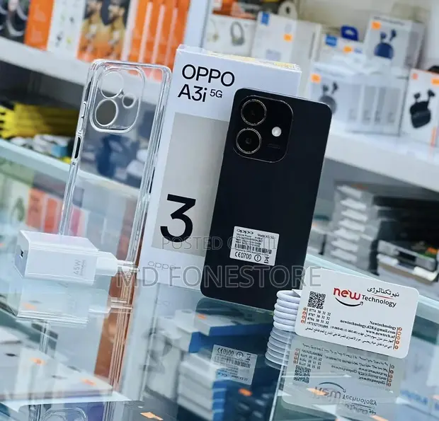 Oppo A3 128GB Nyeusi Mpya - 1