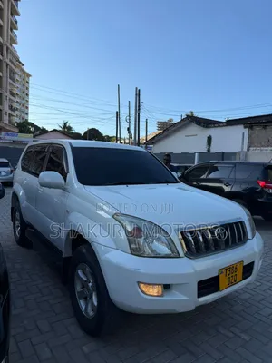 Toyota Land Cruiser Prado 2007 Nyeupe