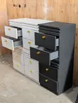Modern Bedside Table - All Colors Available - 2