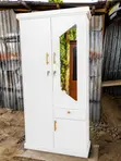 Woodstock 2-Door Wardrobe - White - 1