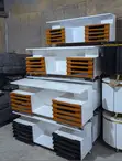 Modern TV Stand - 3 Drawers - 1