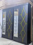 Woodstock 2-Door Wardrobe - Black - 1