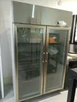 Friji la Biashara la Milango Miwili ya Kioo Mpya - 1