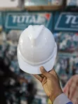 Kofia ya Usalama ya Total (Nyeupe) - 1