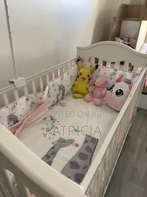 Baby Cot Bed with Mattress and Accessories