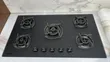 Skywood 90x60cm Gas Hob - 5 Copper Burners - 1