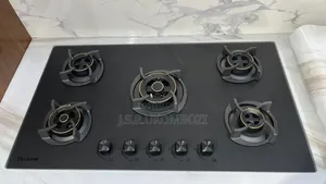 Skywood 90x60cm Gas Hob - 5 Copper Burners