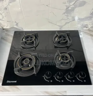 Skywood 60x50cm Gas Hob chenye Vipikio vya Copper vya Italia