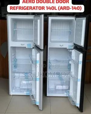 Aero Refrigerator Mlango Mbili 140L