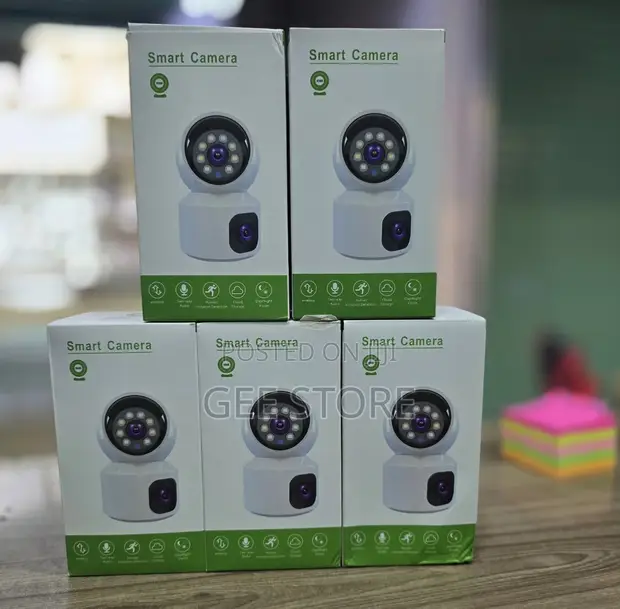 Smart Wi-Fi Dual-Lens Pan-Tilt Security Camera - 1