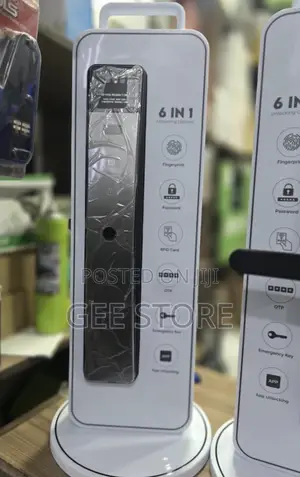 6-in-1 Smart Door Lock with Biometric & App Access
