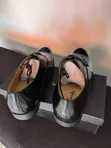 Viatu vya Clarks Moccasins - Nyeusi, Size 44.5, Vipya Kabisa - 2