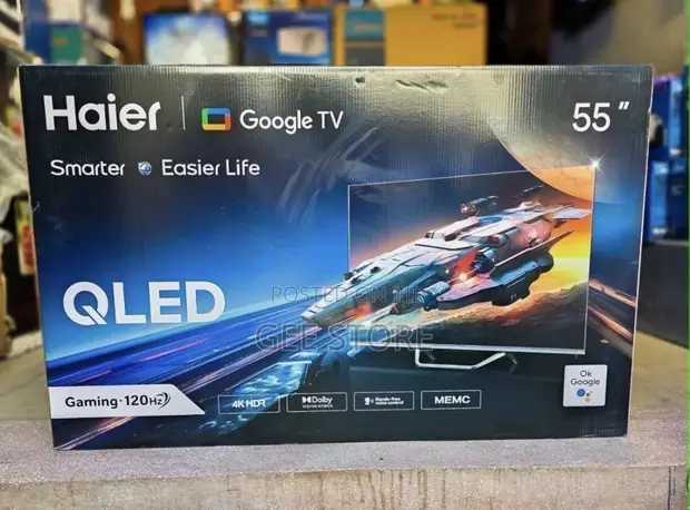 Haier H55S800UX 55-Inch 4K QLED Google TV - 1