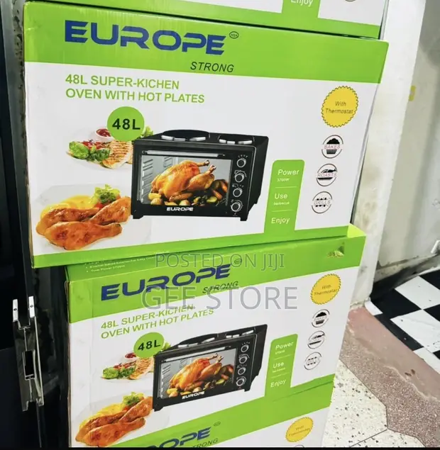 Europe Strong 48L Jiko la Jikoni lenye Hot Plates - 1