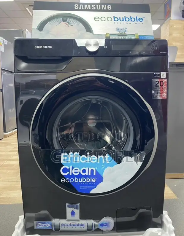 Samsung 10kg Mashine ya Kufulia ya Mbele yenye EcoBubble - 1
