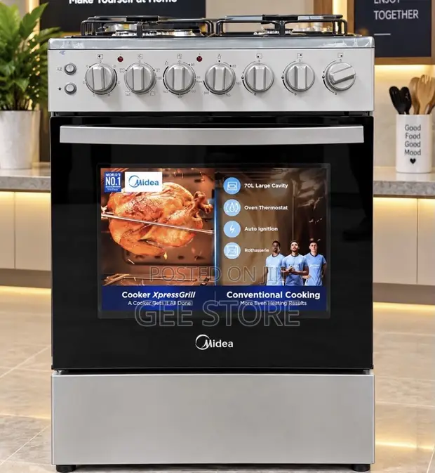 Midea Free Standing Cooker (60x60cm) - 1