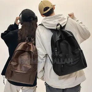 Premium Genuine Leather Backpack - Stylish, Durable & Spacious
