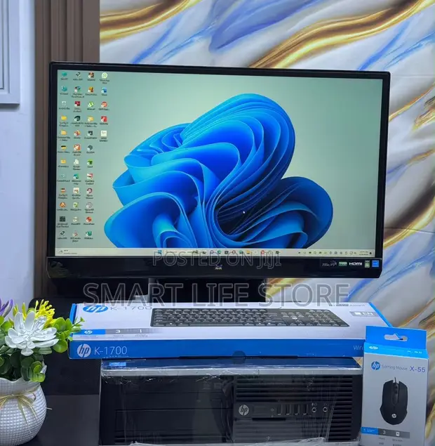 Kompyuta Mpya ya HP Desktop - Intel Core i5, 4GB RAM, 500GB HDD - 1