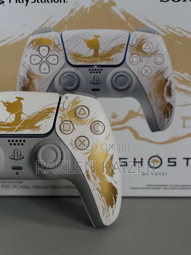 PlayStation 5 Ghost of Tsushima Gold Controller - 1