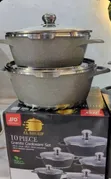JIO Original El Sherif 10-Piece Granite Cookware Set - 2
