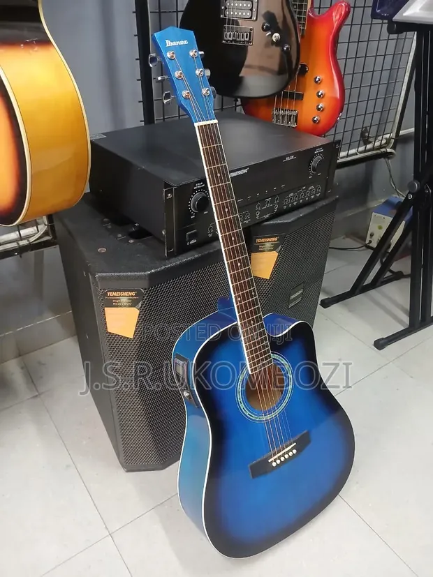 Brand New Acoustic-Electric Guitar - 6 Strings - 1
