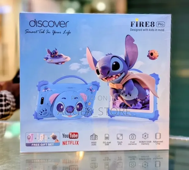Discover Fire 8 512GB Mpya Bluu - 1