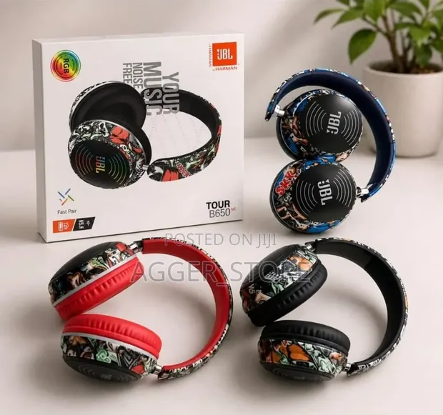 JBL Tour B650NC Wireless Over-Ear Headphones - 1