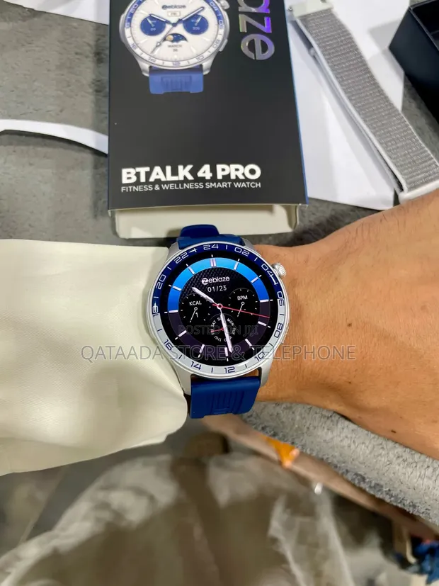 Zeblaze Btalk 4 Pro Smartwatch Mpya - 1