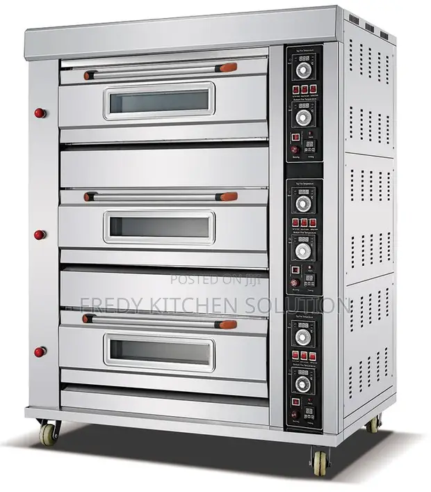 9-Tray Gas Deck Oven - Commercial - 1