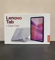 New Lenovo Tab M10 128GB Black with Case - 2