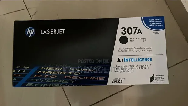 Tona Nyeusi ya HP 307A (CE740A) - 1