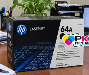 Tona Nyeusi ya HP 64A (CC364A)