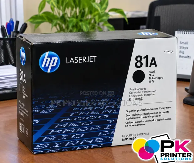 HP 81A Black Toner Cartridge (CF281A) - 1
