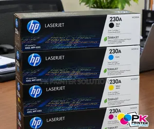 Tona za HP 230A Nyeusi na Rangi (W2300A/W2301A/W2302A/W2303A)