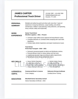 Huduma ya Kuandika CV za Kisasa - PDF