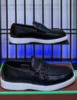 Santoni Loafer Double Monk Strap - Suede Lainifu - 4