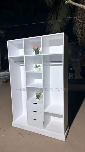 Three-Door Open Wardrobe