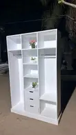 Three-Door Open Wardrobe - 1