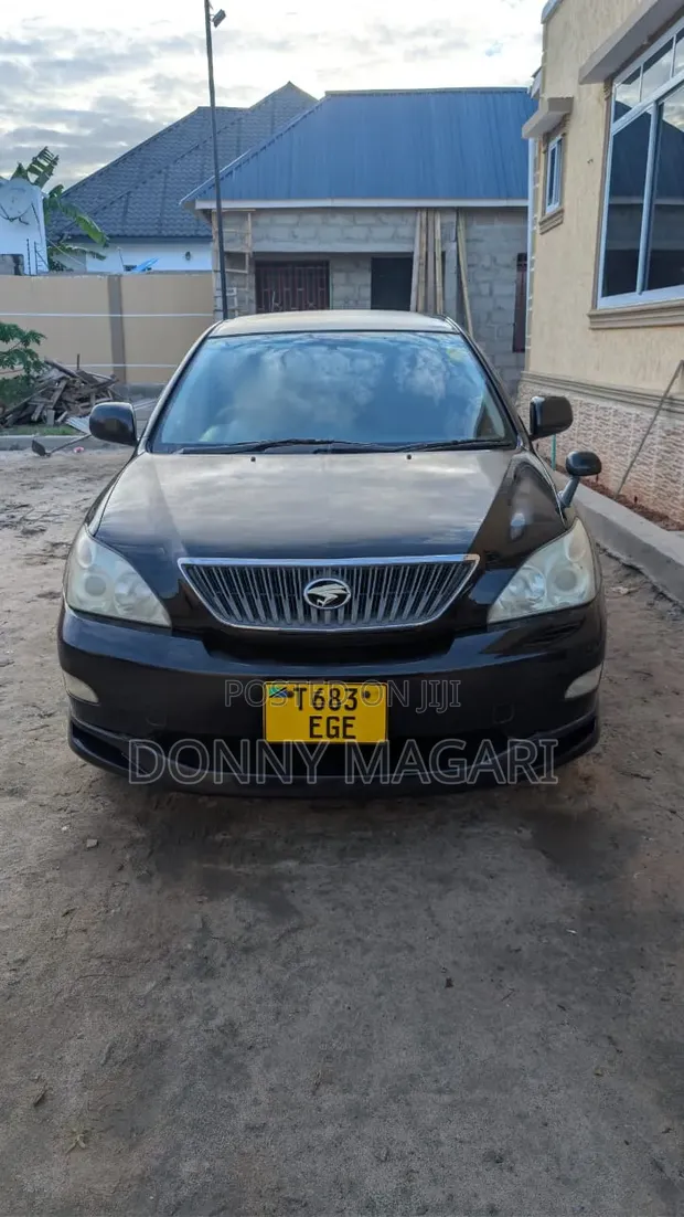 Toyota Harrier 2007 Nyeusi - 1